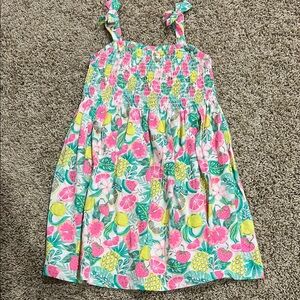 Cynthia Rowley Floral Kids Dress - Pink, Green, and Yellow